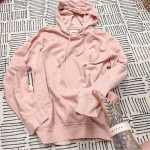 Pacsun muted baby pink baggy hoodie size large